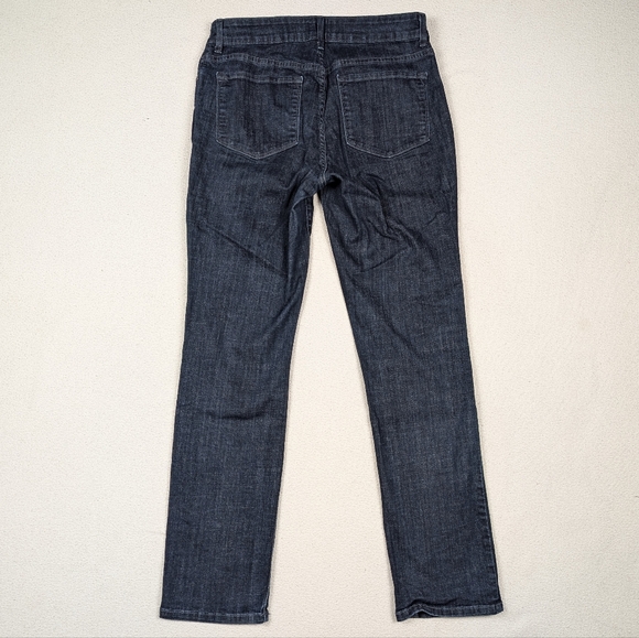 NYDJ Lift Tuck Skinny Dark Wash Stretch Denim Women's Jeans Size 8 - Picture 8 of 16